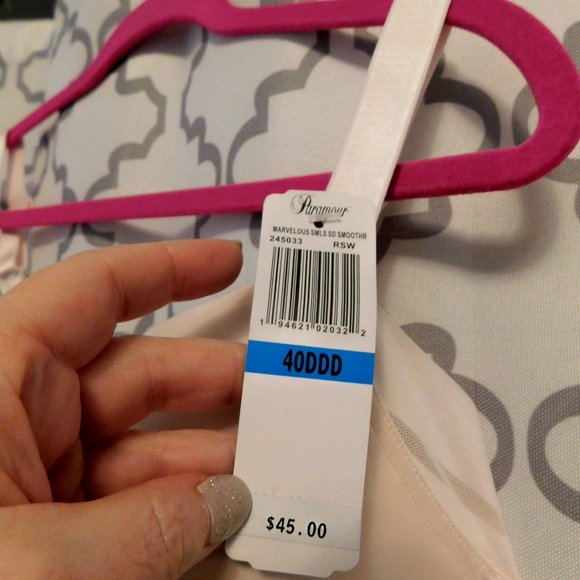 Felina Pink Side Smoothing T-Shirt Bra - NWT - 40F - Picture 2 of 3